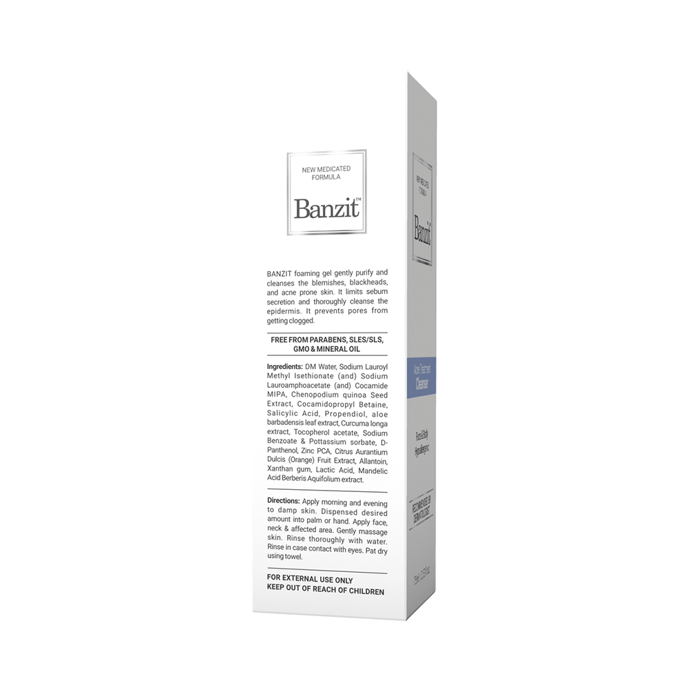 Banzit Acne Treatment Cleanser Gel - Image 2