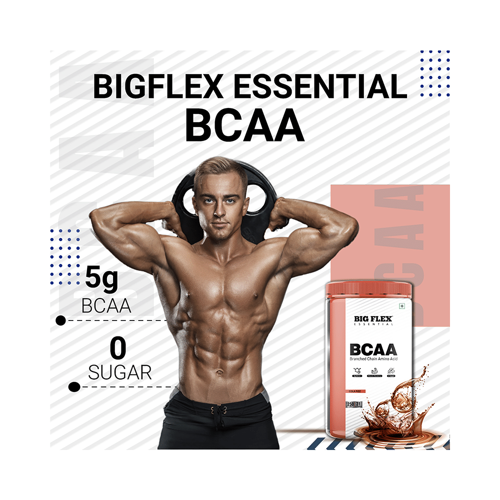 Big Flex Essential Bcaa Powder Cola Fizz - Image 5