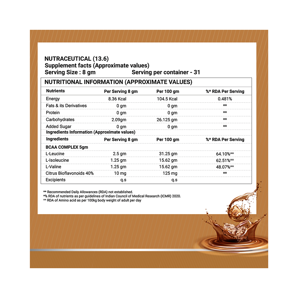 Big Flex Essential Bcaa Powder Cola Fizz - Image 4