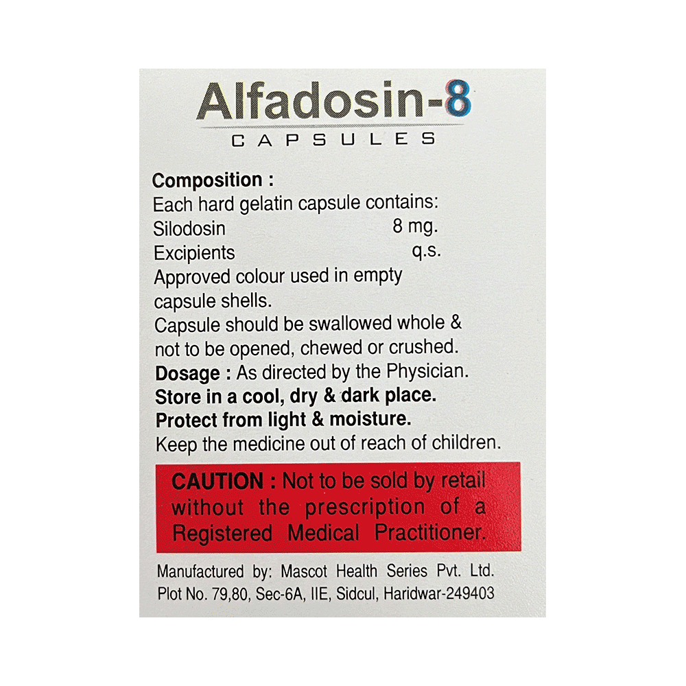 Alfadosin 8 Capsule - Image 2
