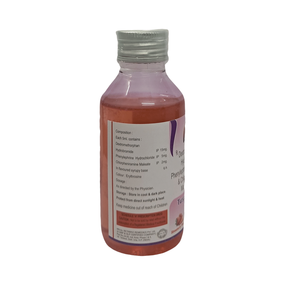 Tusprax-DX Syrup Strawberry - Image 2