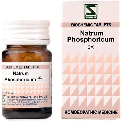 Dr Willmar Schwabe India Natrum Phosphoricum Biochemic Tablet 3X - Image 1
