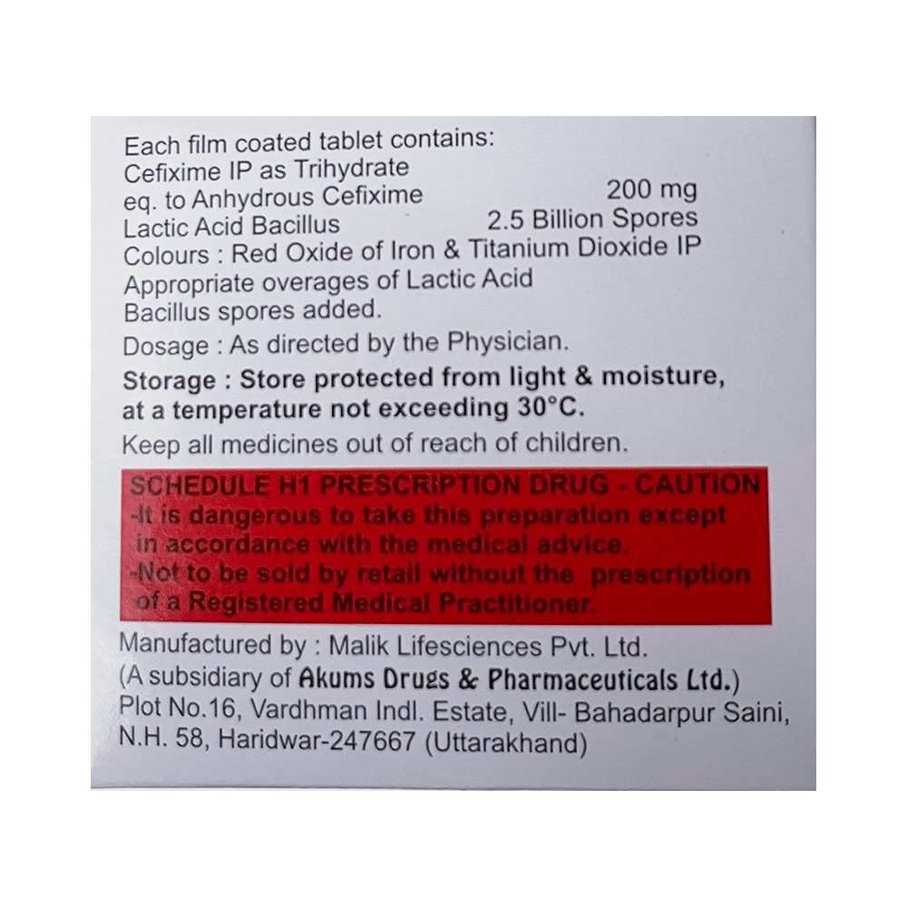 Loftycef 200 LB Tablet - Image 2