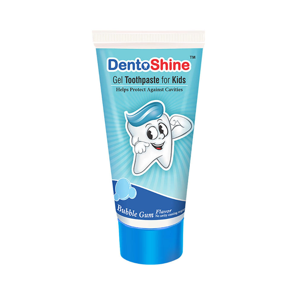 DentoShine Bubblegum Gel Toothpaste for Kids - Image 1