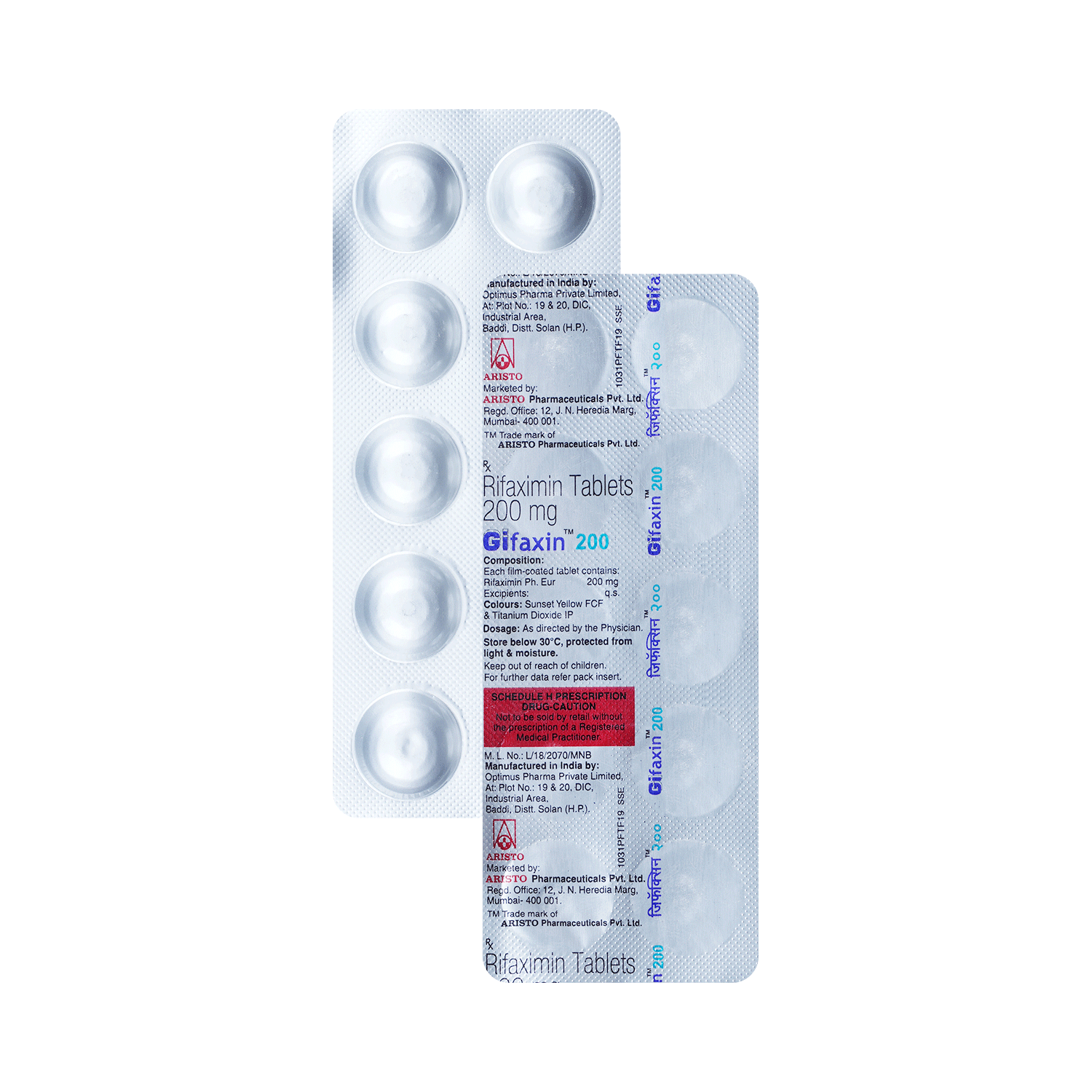 Gifaxin  200 Tablet