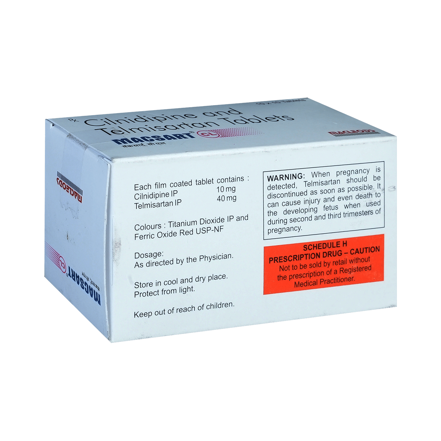 Macsart CL 10mg/40mg Tablet - Image 3