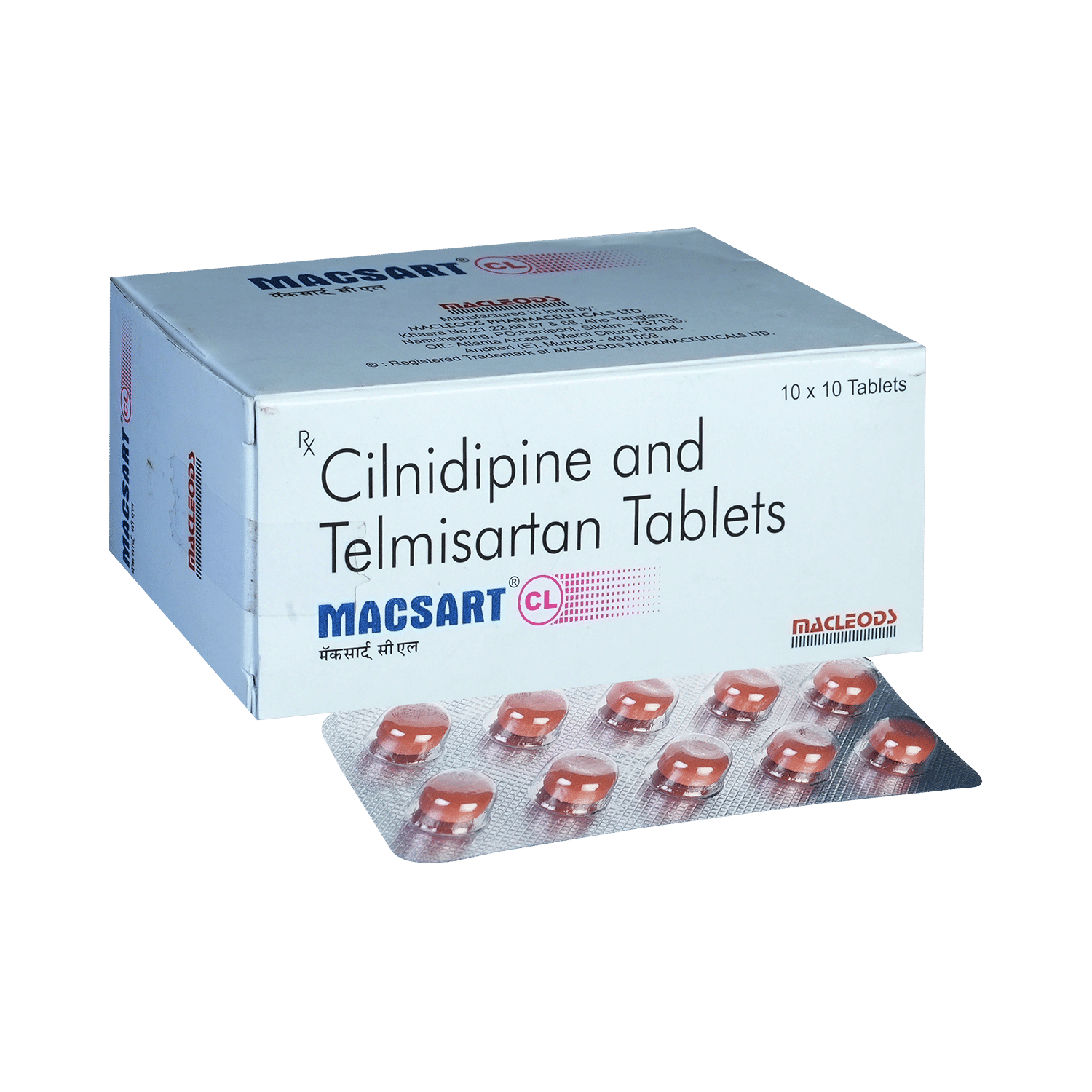 Macsart CL 10mg/40mg Tablet - Image 1