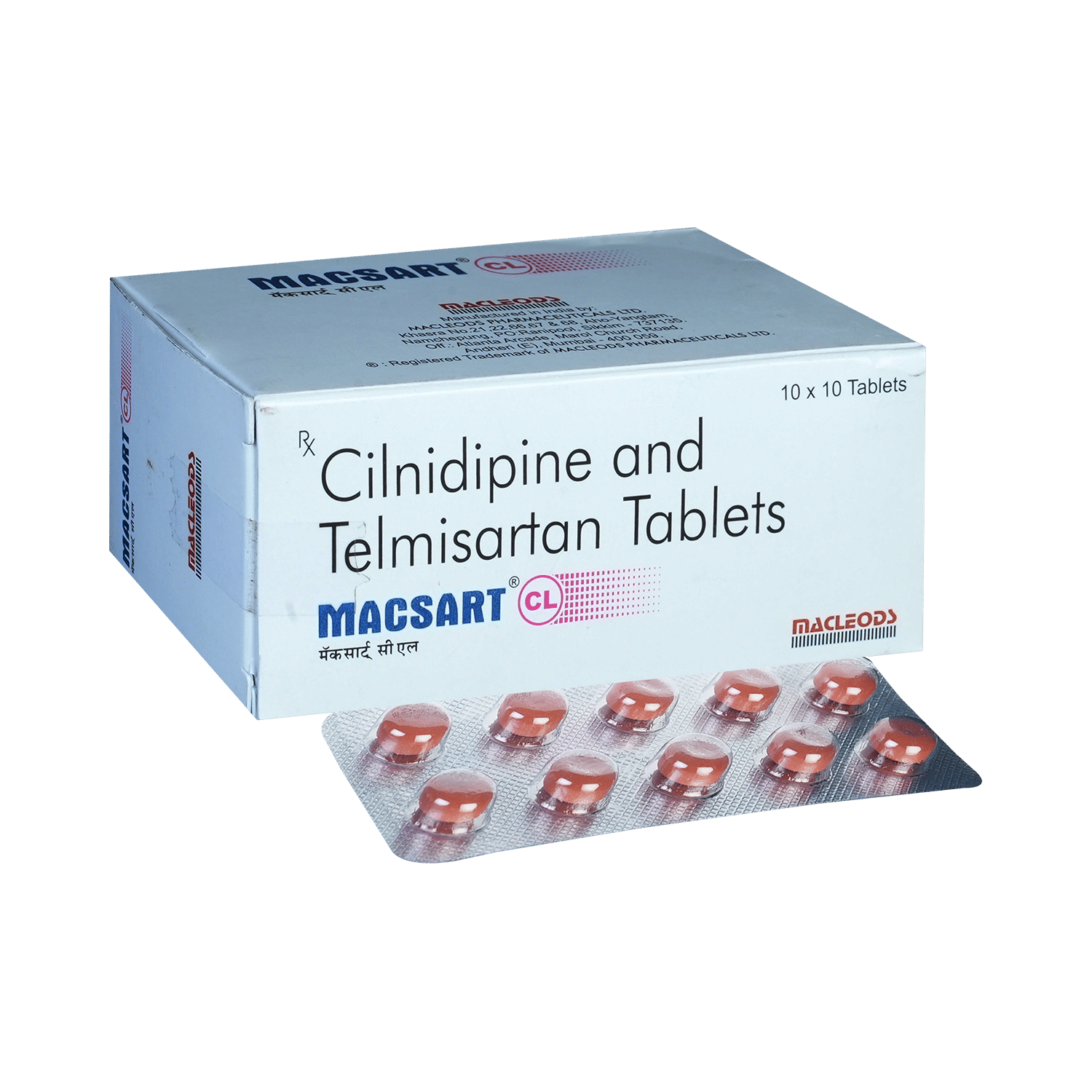 Macsart CL 10mg/40mg Tablet
