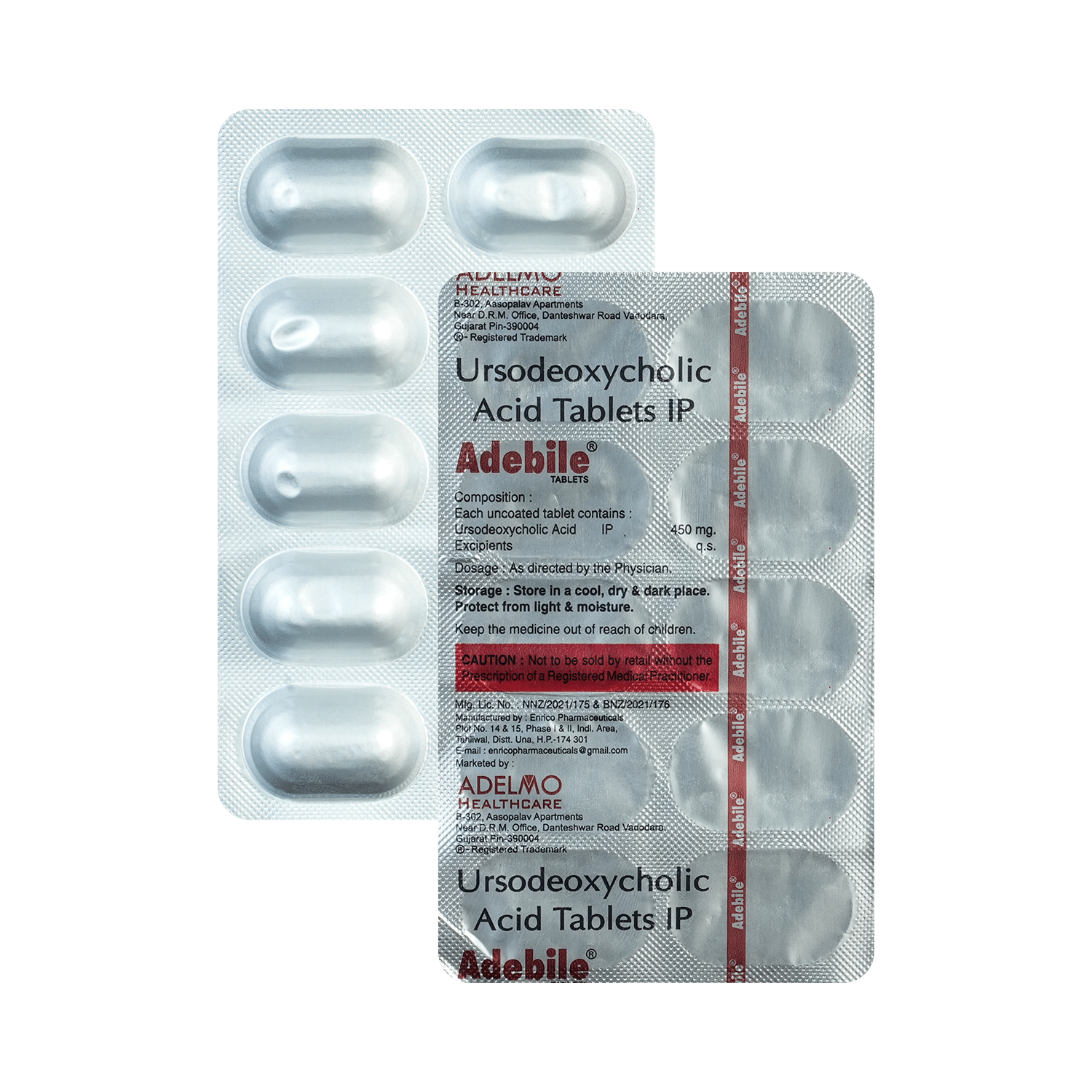 Adebile 450mg Tablet - Image 1