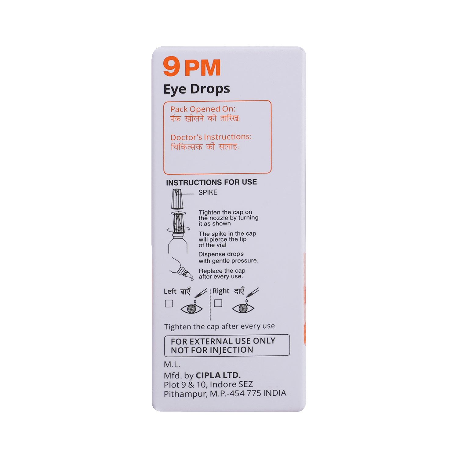 9 PM Eye Drop - Image 3