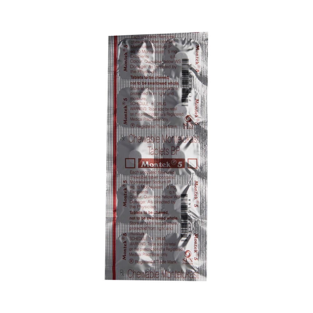 Montek 5 Chewable Tablet - Image 4