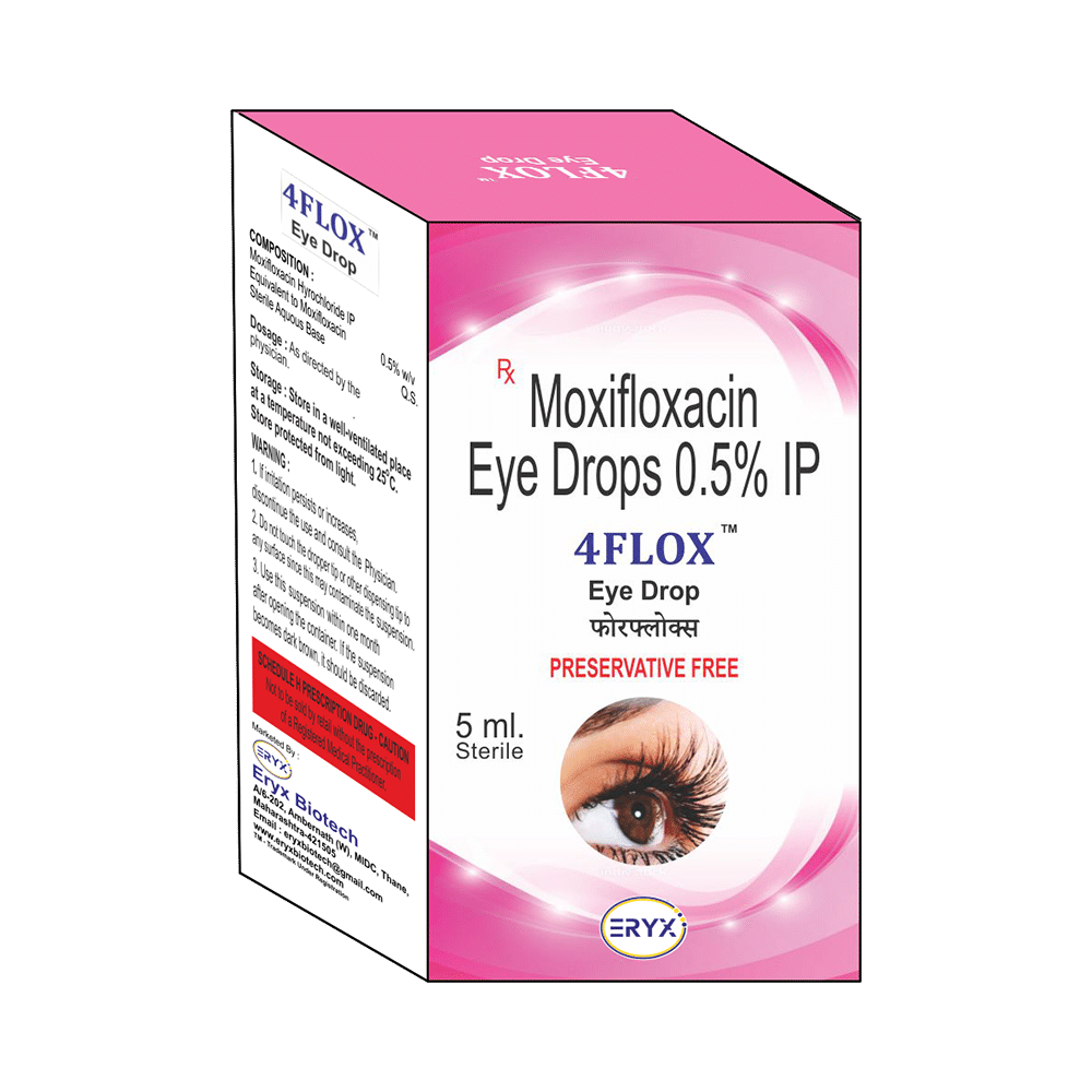 4Flox 0.5% Eye Drop - Image 1