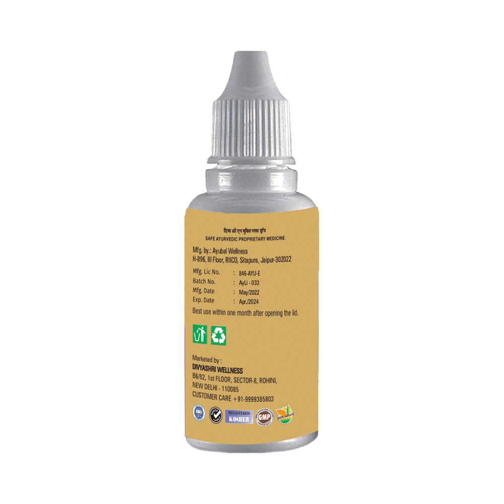 Divya Shri Nasha Mukti Plus Drop Balanced Combination of Natural Herbs (30ml Each) - Image 2