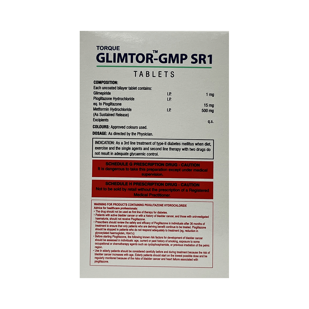 Torque Glimtor-GMP SR1 Tablet - Image 2
