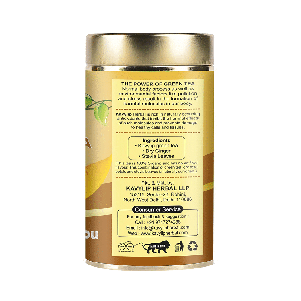 Kavylip Ginger Green Tea - Image 3