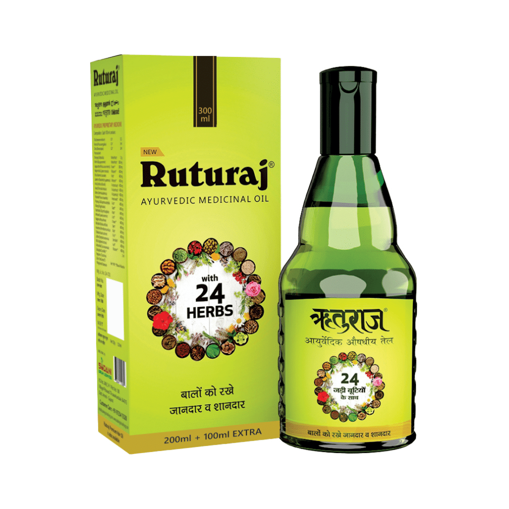 Ruturaj Combo Pack of Ayurvedic Medicinal Oil 120ml and Ayurvedic Medicinal Oil 300ml - Image 3