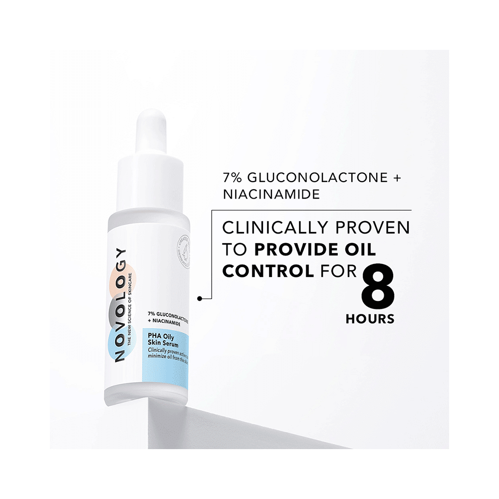 Novology 7% Gluconolactone + Niacinamide PHA Oily Skin Serum - Image 4