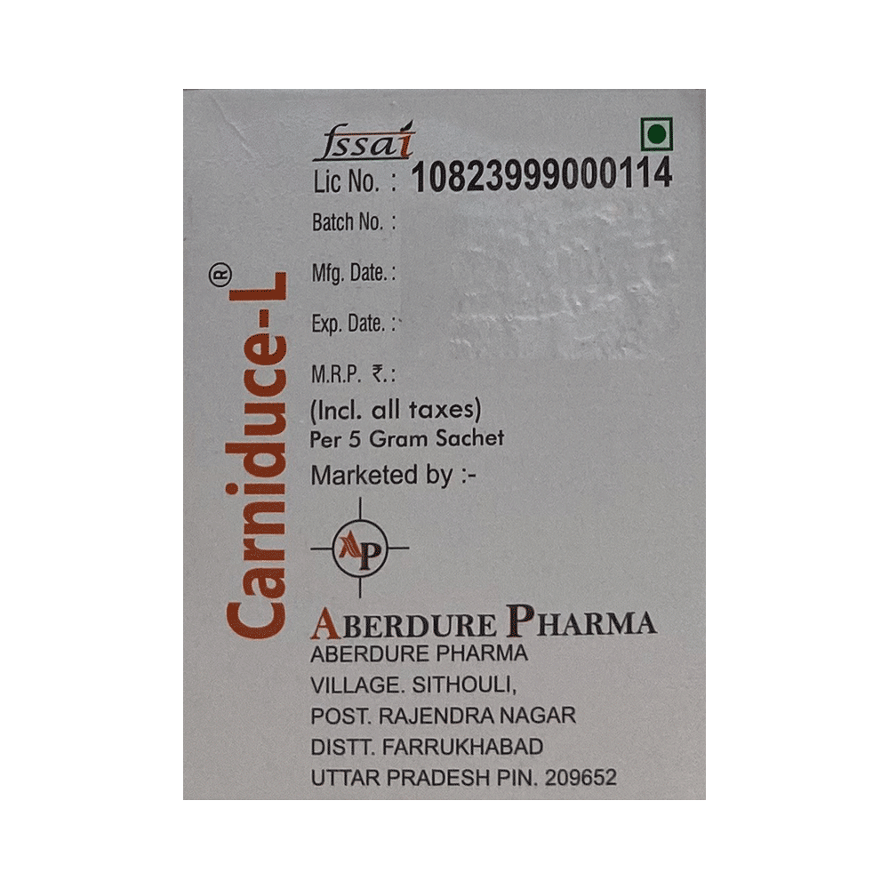 Carniduce-L Sachet Lemon Sugar Free - Image 3