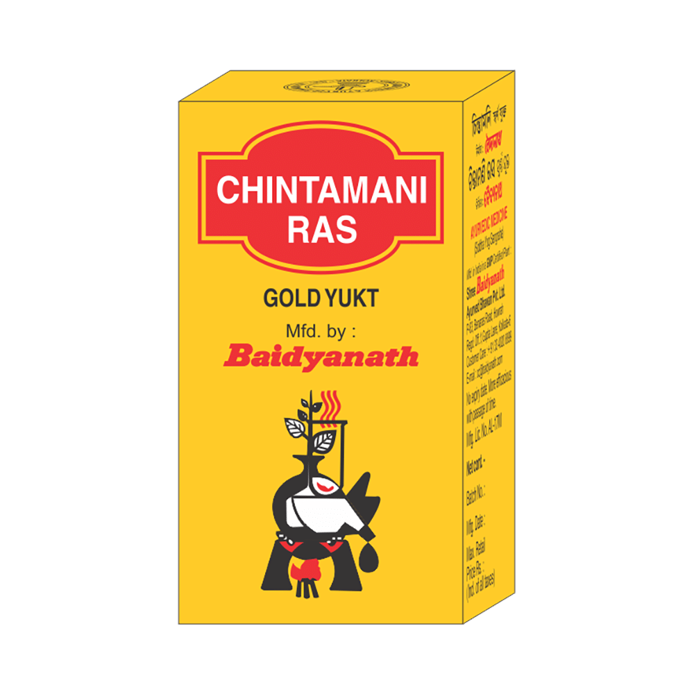 Baidyanath Chintamani Ras Gold Yukt Tablet - Image 1