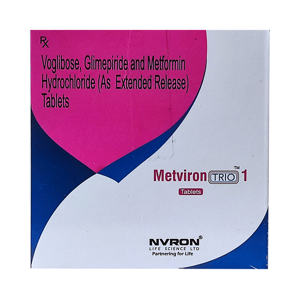 Metviron Trio 1 Tablet ER