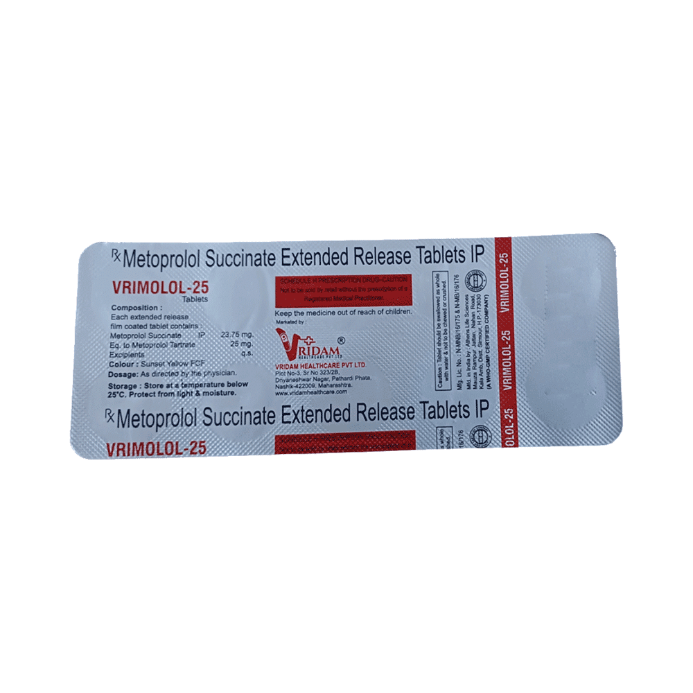 Vrimolol 25 Tablet ER - Image 3