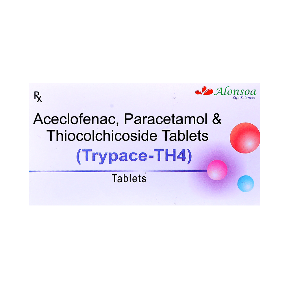 Trypace TH 4mg/100mg/325mg Tablet - Image 1