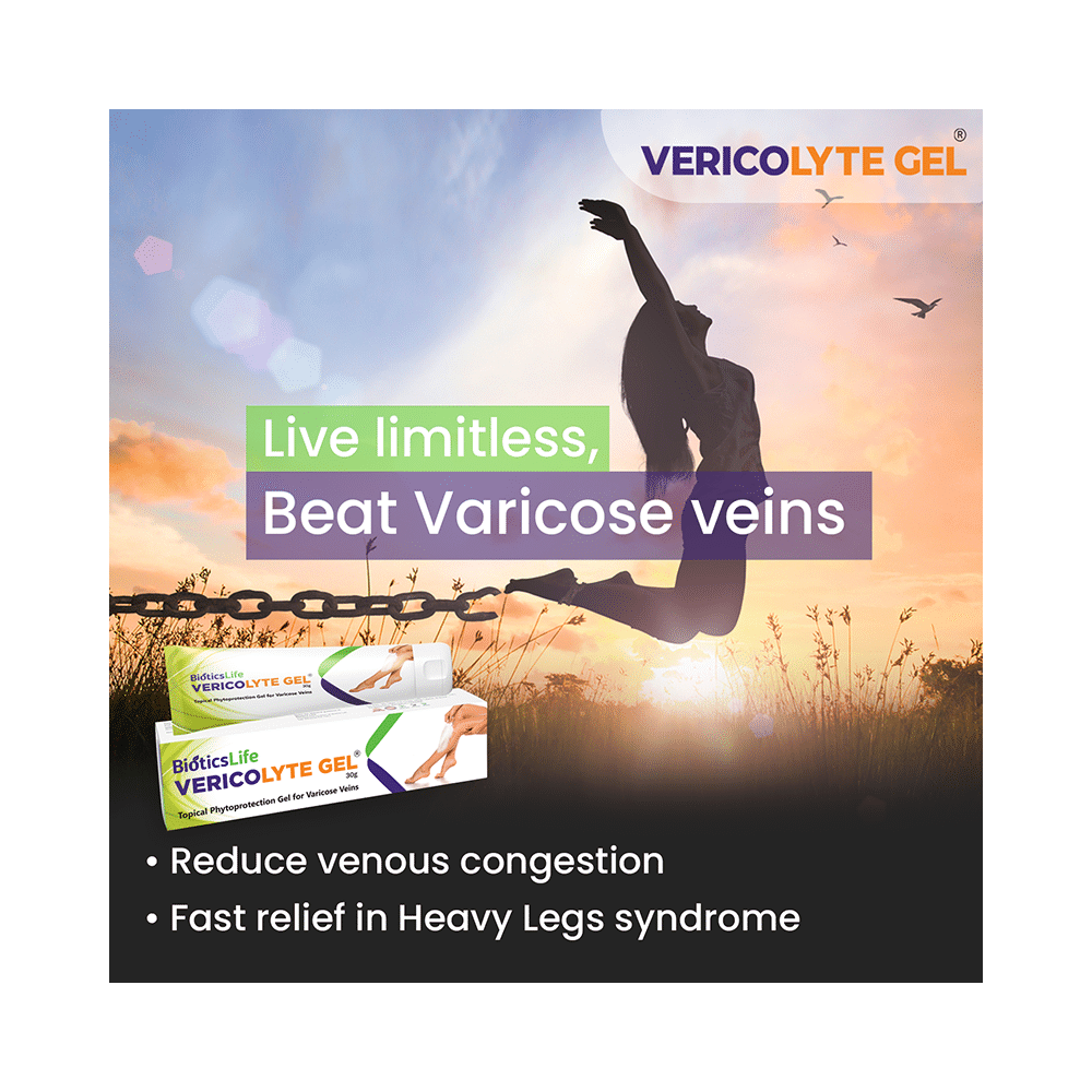BioticsLife Vericolyte Gel for Varicose Veins (30gm Each) - Image 4