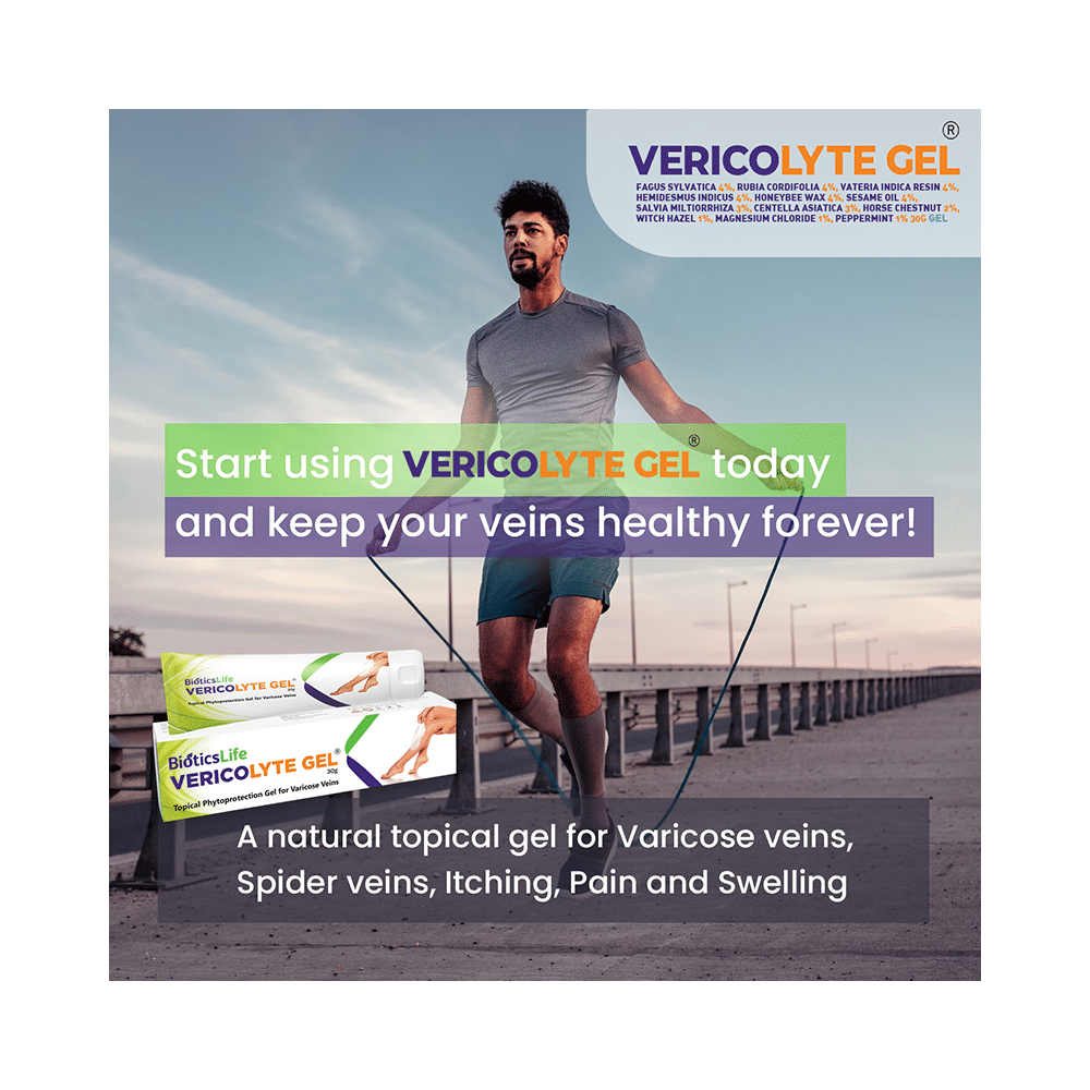 BioticsLife Vericolyte Gel for Varicose Veins (30gm Each) - Image 3