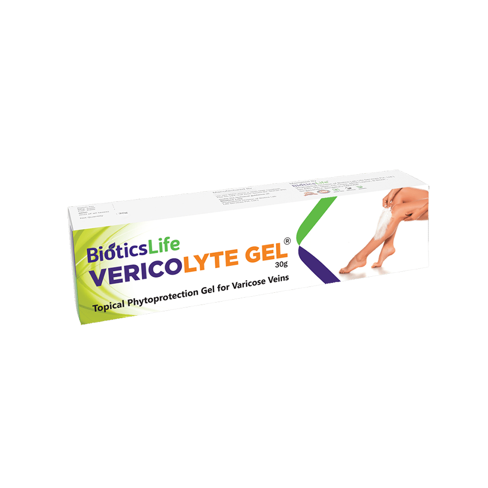BioticsLife Vericolyte Gel for Varicose Veins (30gm Each) - Image 1