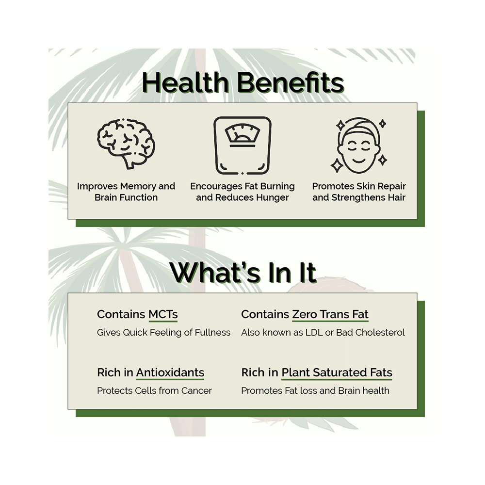 Gramiyaa Wood Cold Pressed Coconut Oil (1Ltr Each) - Image 2