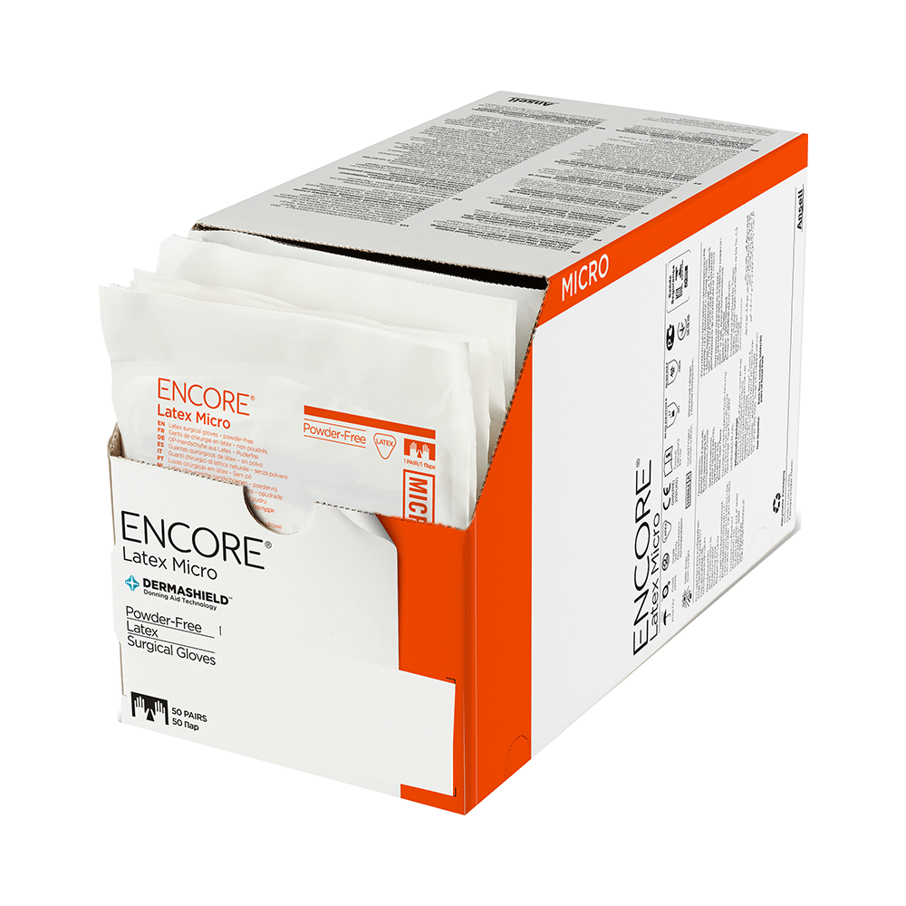 Ansell Encore Latex Micro Powder Free Surgical Glove 8 - Image 8