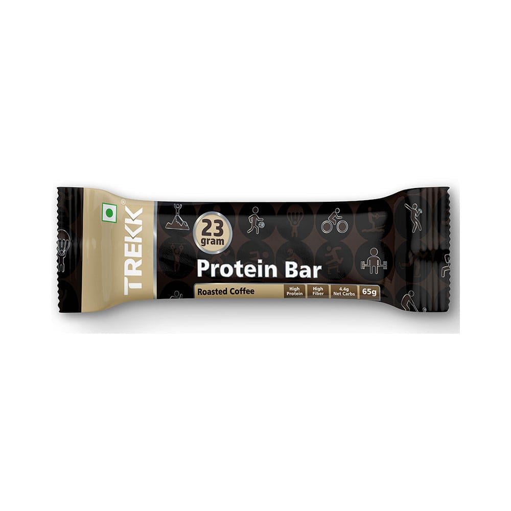 Trekk Protein Bar (65gm Each) Roasted Coffee - Image 3