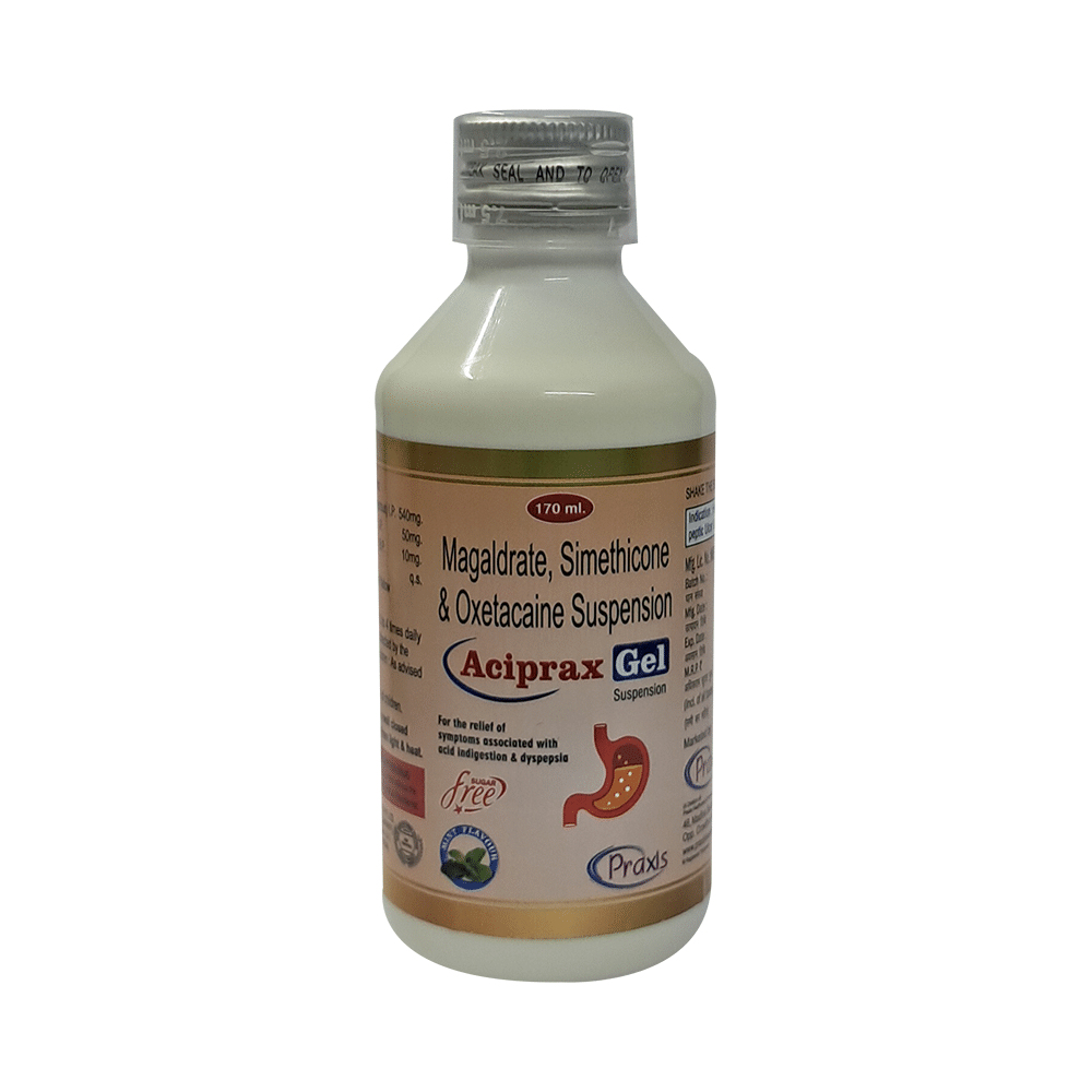 Aciprax Gel Mint Sugar Free - Image 1