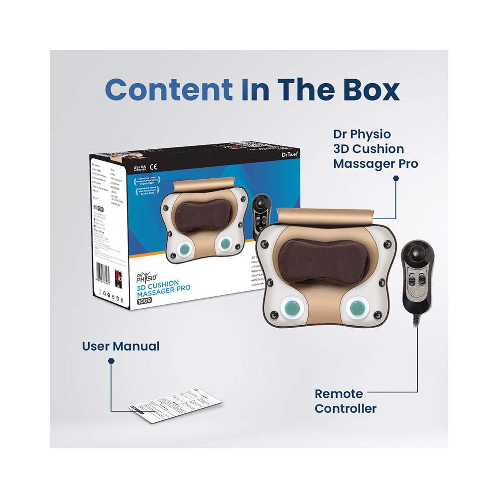 Dr Physio Cushion Massager Pro Brown - Image 4