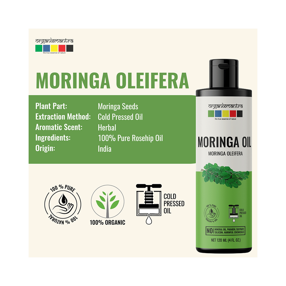 Organix Mantra Moringa Oil - Image 4