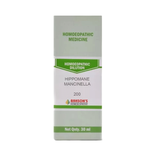 Bakson's Homeopathy Hippomane Mancinella Dilution 200