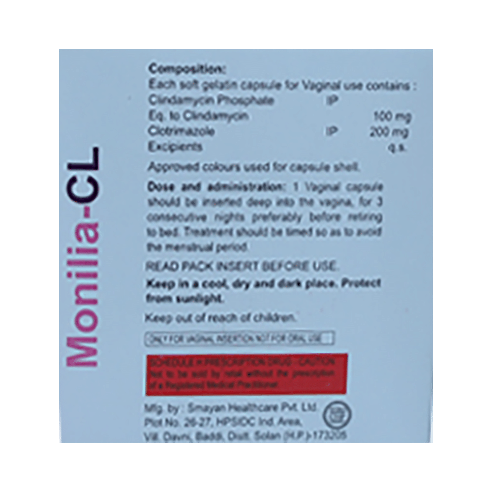 Monilia-CL Vaginal Capsule - Image 2