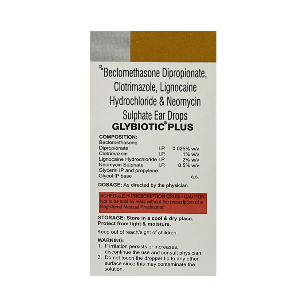 Glybiotic Plus Ear Drop - Image 2