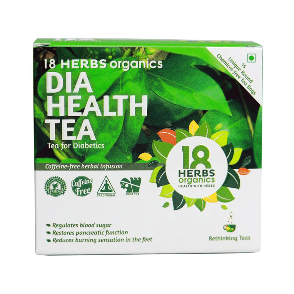 18 Herbs Organics Dia Health Tea Bag (1.25gm Each) - Image 1