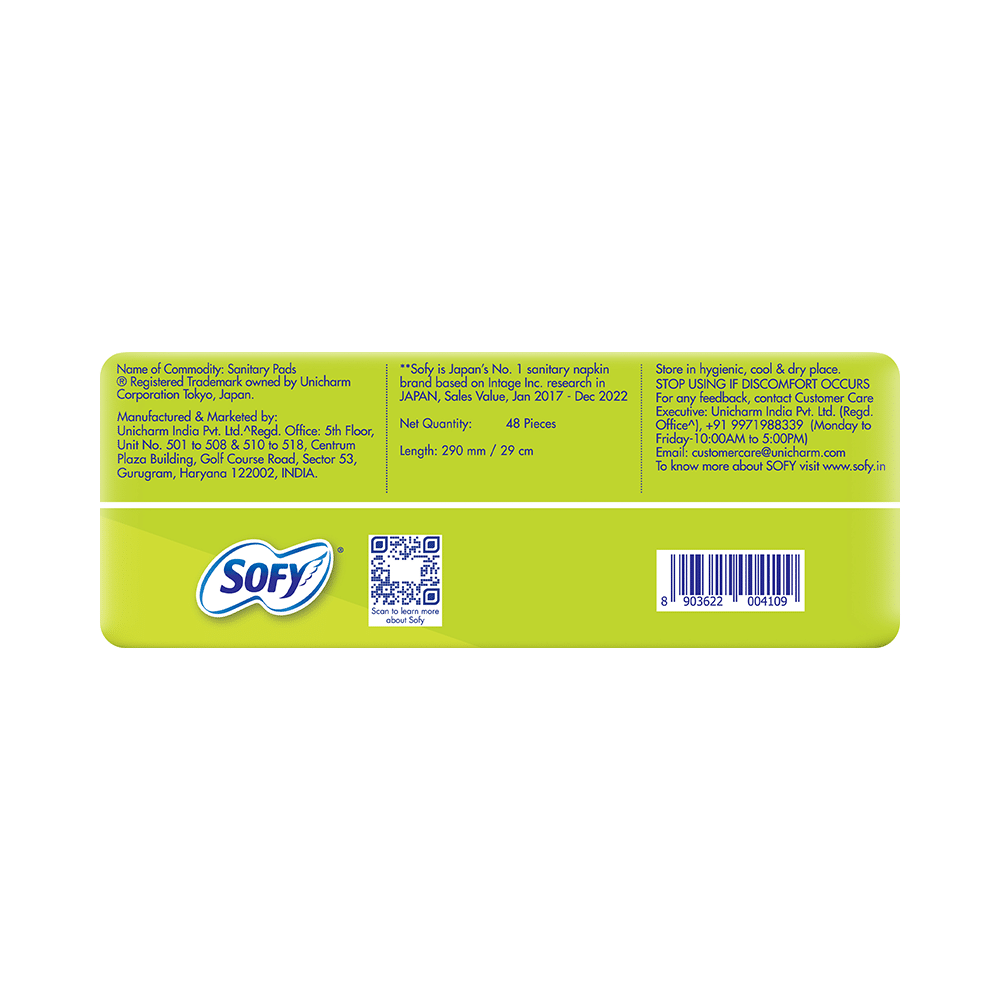 Sofy AntiBacteria 99.9% Sanitary Pads Extra Long Super Saver Pack - Image 3