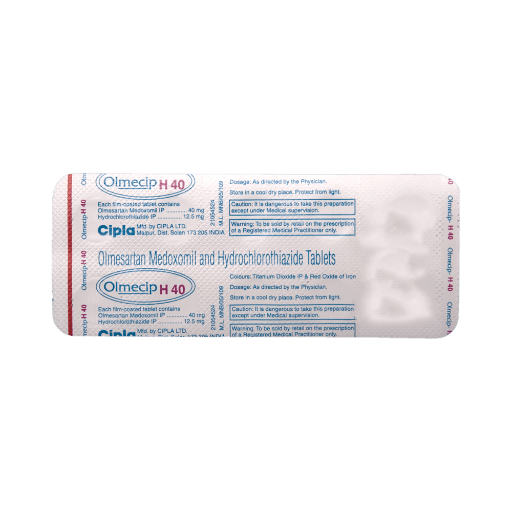 Olmecip H 40 Tablet - Image 5