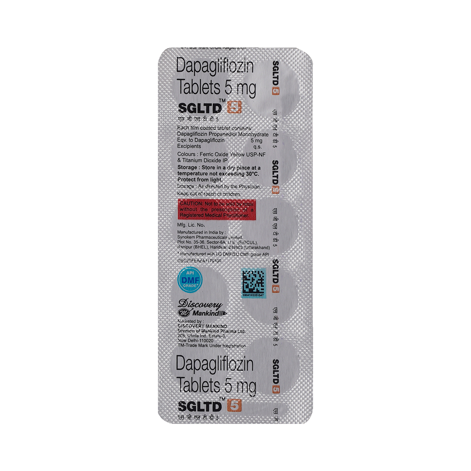 Sgltd 5mg Tablet - Image 5