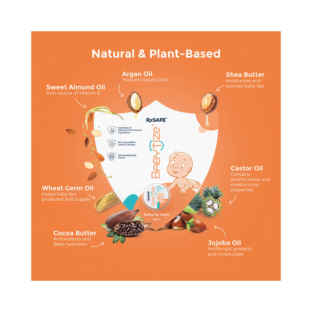Babytize Baby Lip Balm (10gm Each) - Image 2