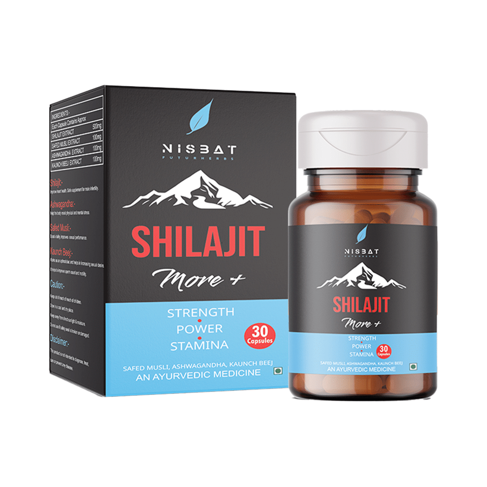 Nisbat Futurherbs Shilajit More + Capsule - Image 1
