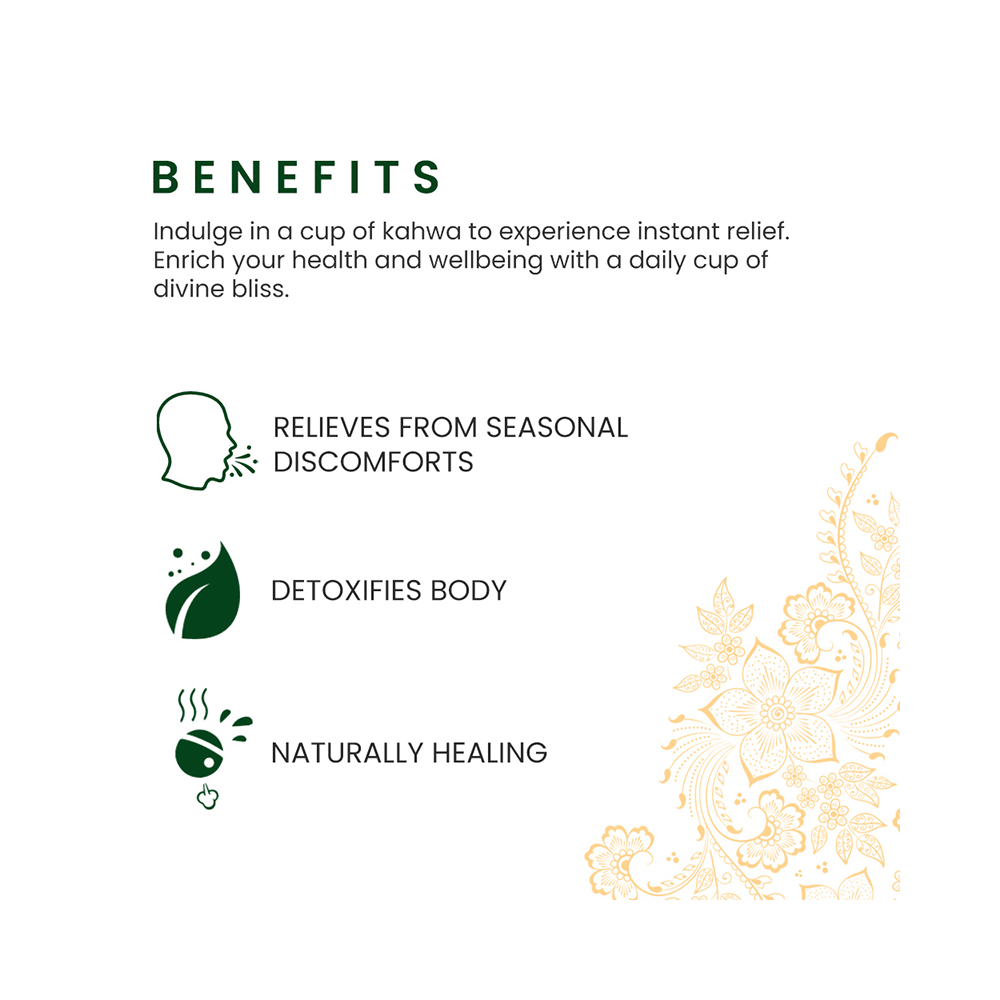 Roshi Spiced Ginger-Lemon Green Tea Kahwa - Image 4