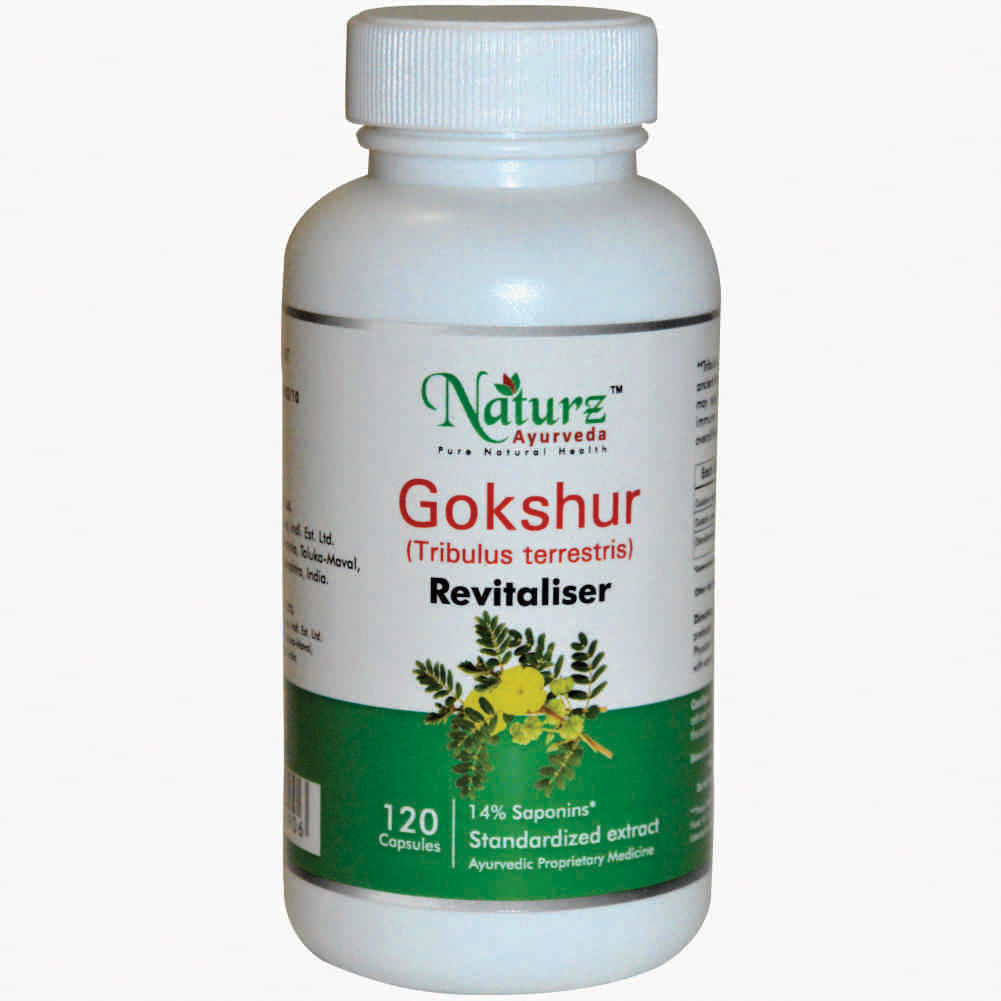 Naturz Ayurveda Gokshur 350mg Capsule - Image 1