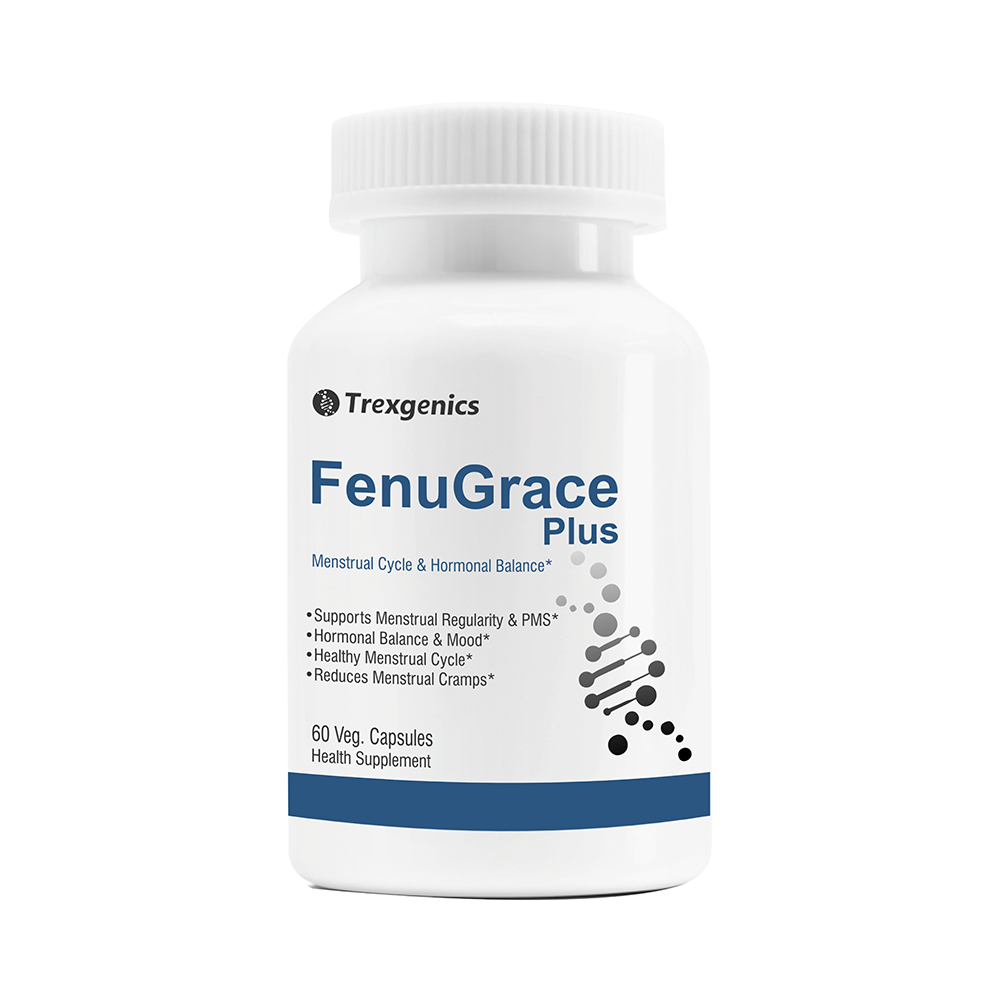 Trexgenics FenuGrace Plus Menstrual Cycle Support Veg Capsules