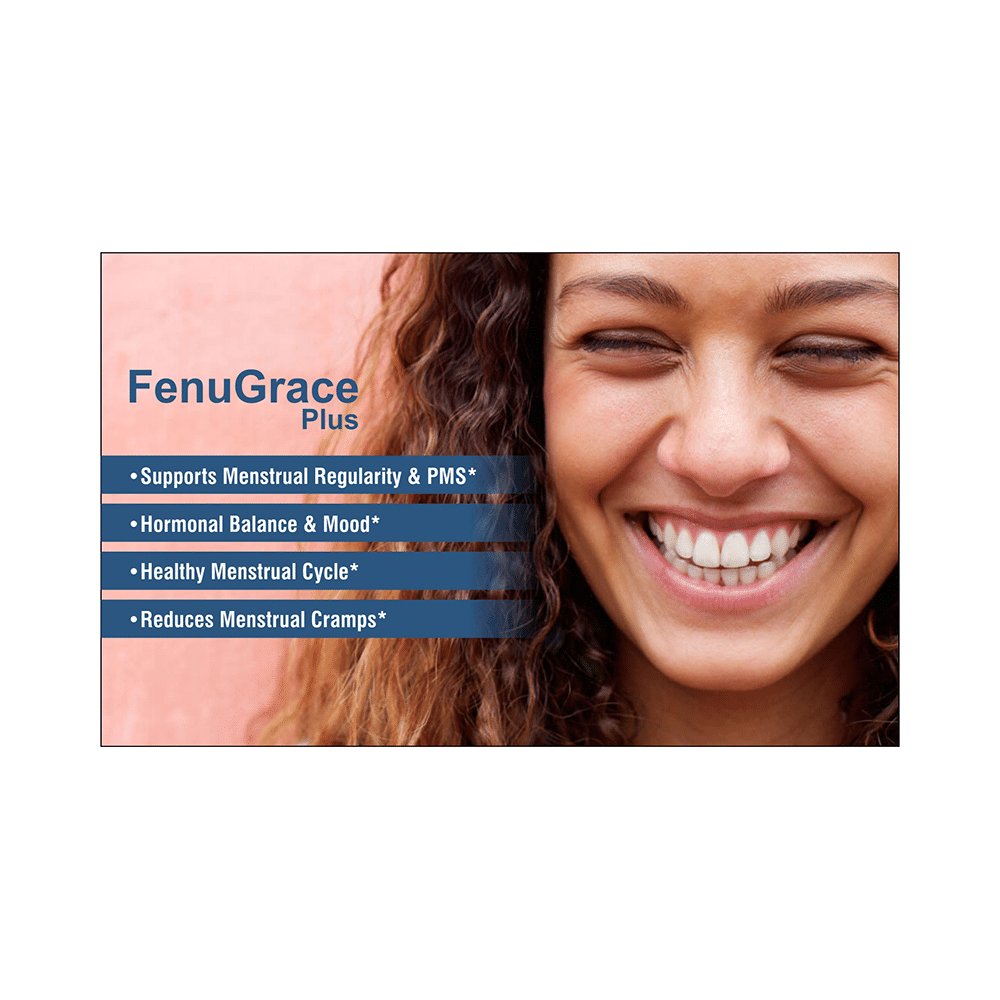 Trexgenics FenuGrace Plus Menstrual Cycle Support Veg Capsules - Image 6