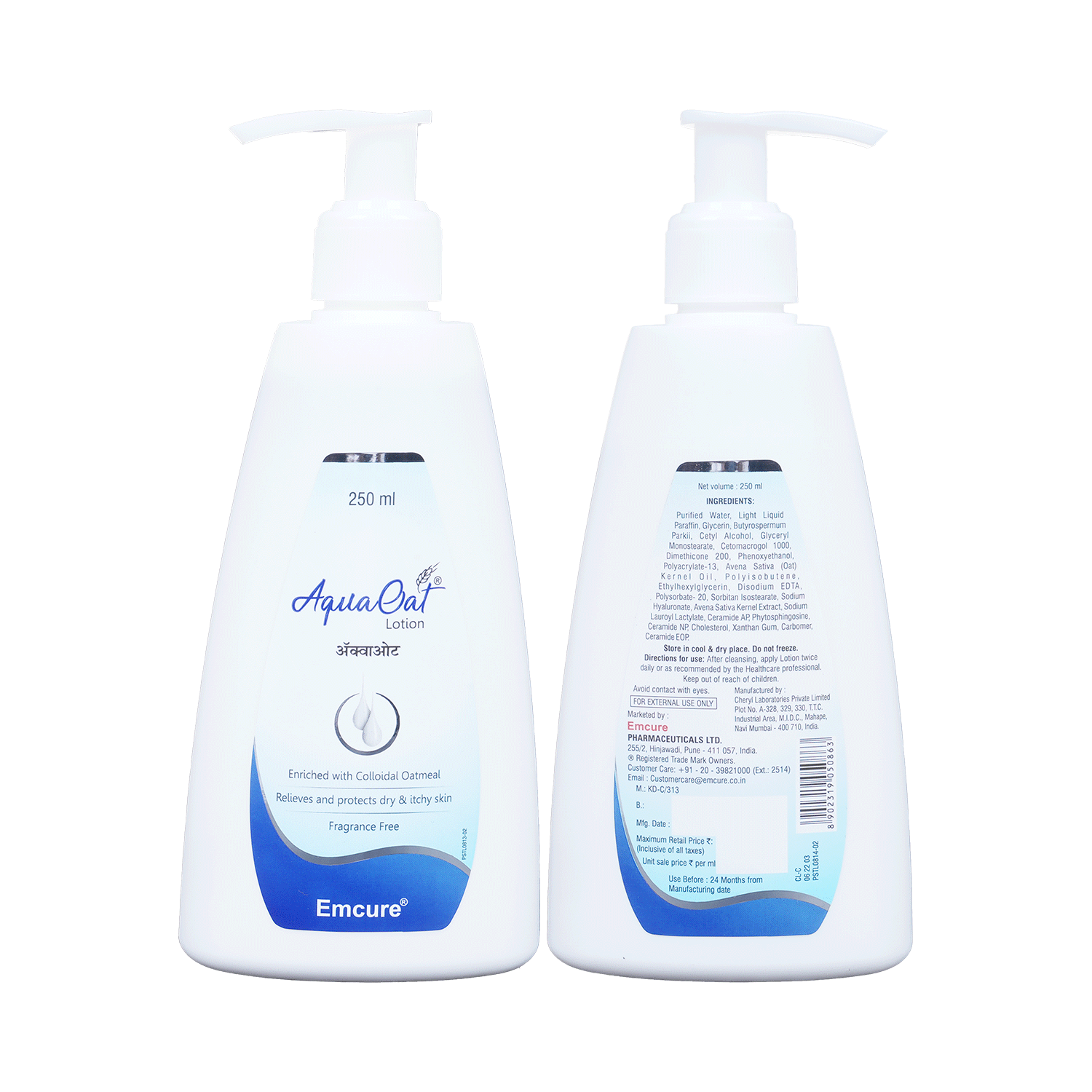 Aqua Oat Moisturizing Lotion | For Dry & Itchy Skin