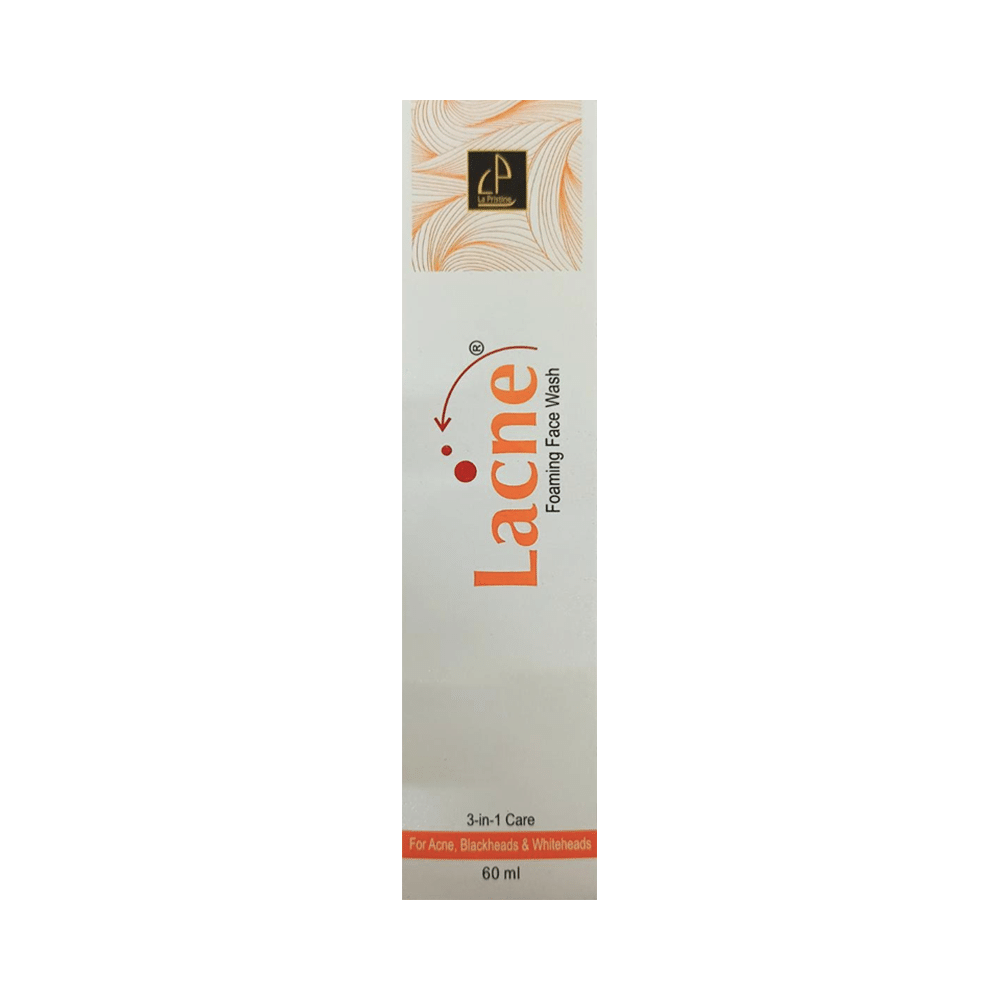 Lacne Foaming Face Wash | For Acne, Blackheads & Whiteheads - Image 1